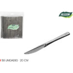 SET-50 CUCHILLO GRANDE PLATA 20CM ALGON