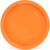 SET-10 PLATO CARTON NARANJA SOJA 20 ALGON - Imagen 3