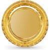 SET-10 PLATO CARTON ORO RED. 20CM ALGON - Imagen 3