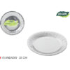 SET-10 PLATO CARTON PLATA RED. 20CM ALGON - Imagen 2