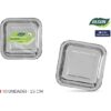 SET-10 PLATO CARTON PLATA CUAD.23CM ALGON - Imagen 2