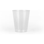 SET-7 VASOS PLASTICO TRANSPAR.210ML ALGON