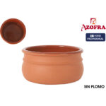 CAZUELITA ABOMBADA AZOFRA Ø10X5CM