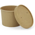 SET-5 TARRINA KRAFT C/TAPA 270ML ALGON