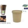 SET-4 TARRINA KRAFT C/TAPA 800ML ALGON - Imagen 2
