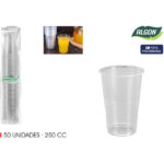 SET-50 VASO TRANSPARENTE 250CC ALGON