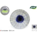 SET-8 PLATO CARTON RED.IRYS 23CM ALGON