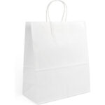 SET-3 BOLSA PAPEL BLANCO 26X14X31CM ALGON
