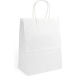 SET-3 BOLSA PAPEL BLANCO 20.6X11X27 ALGON