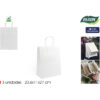SET-3 BOLSA PAPEL BLANCO 20.6X11X27 ALGON - Imagen 2