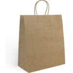 SET-3 BOLSA PAPEL KRAFT 26X14X31CM ALGON