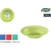 SET-4 PLATOS HONDOS PP COLORES 19CM ALGON - Imagen 2